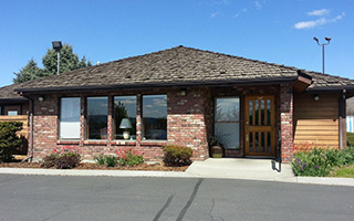 Front entrance of dental office